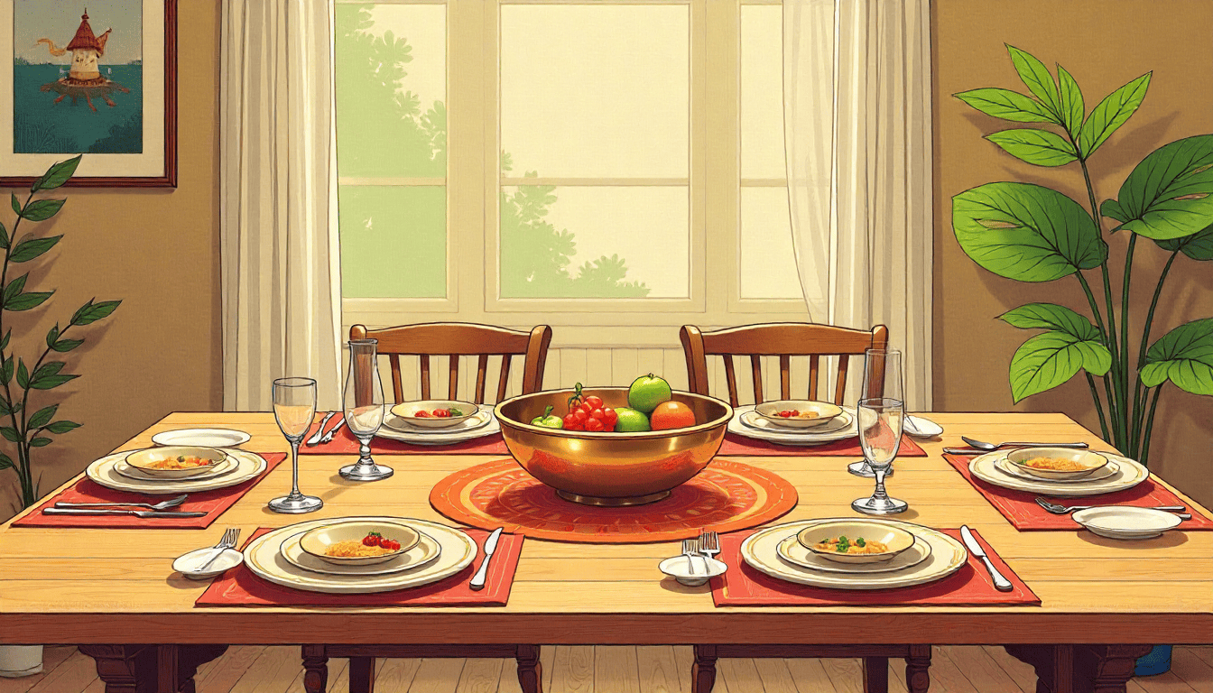 dining table as par vastu