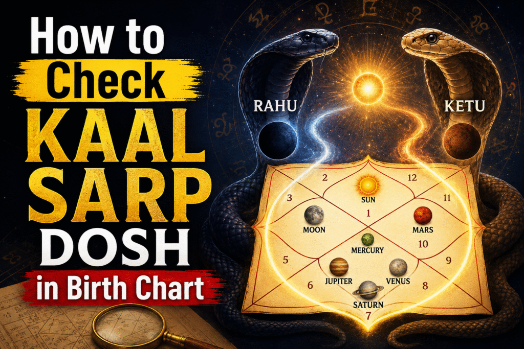 Kaal Sarp Dosh in Birth Chart