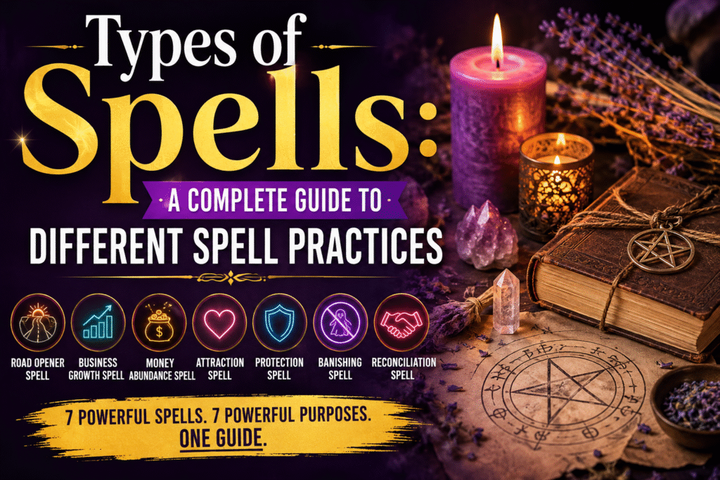 types of spell